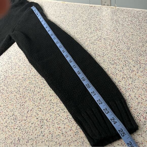 Polo Ralph Lauren 1/4 Zip Sweater Black Red Cotton  Pull-over Men's Size L - Picture 6 of 7